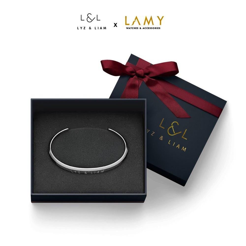 Vòng tay bạc Lyz và Liam Classic L&L - Hộp quà tặng