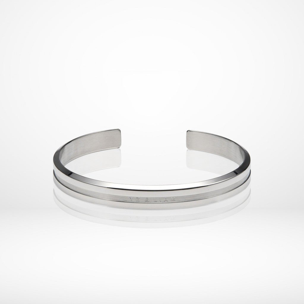 Lyz và Liam Elan L&amp;L Cuff Silver - Hộp Quà Tặng