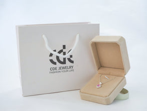 Dây chuyền CDE Guardian Heart Pink Silver CDE6145PI - Dây chuyền bạc hình trái tim dành cho nữ