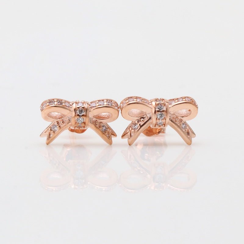 Hoa tai CDE Style Fresh Bow CDE30050100 - Hoa tai bạc cao cấp dành cho nữ S925 ALE