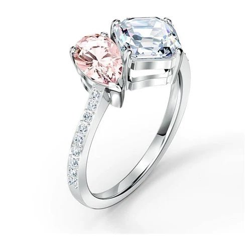 The CDE Crystal Attract Soul Silver Ring CDE8066SV