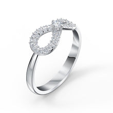 The CDE Infinity Silver Ring CDE8068SV for Men and Women