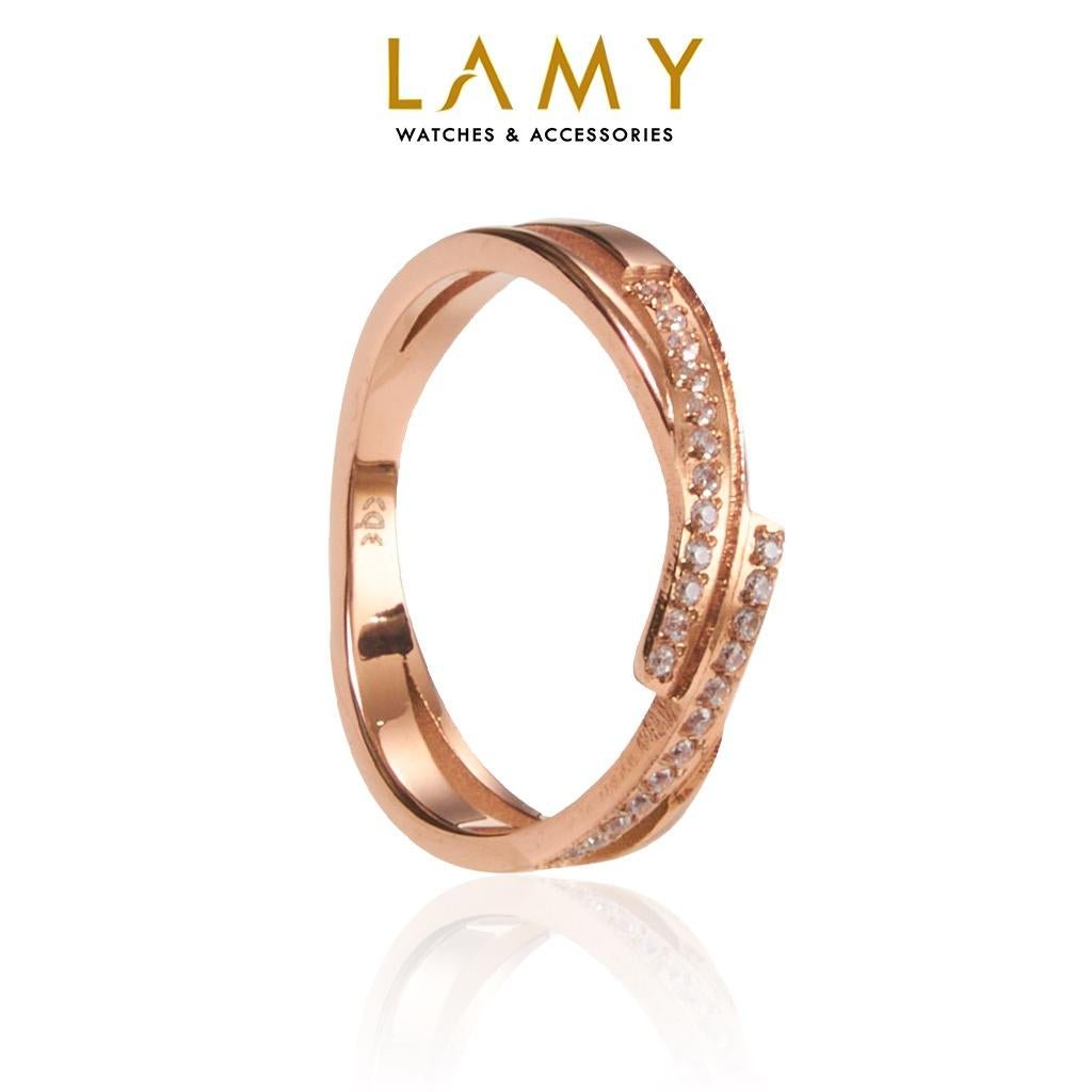 CDE Spiral Duo Ring Rose Gold CDE8015RG