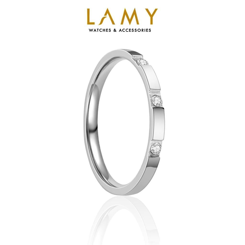 Nhẫn bạc CDE Classic Lumine CDE8053SV - Nhẫn Unisex
