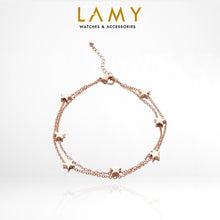 Lắc chân CDE Five Pointed Star Vàng hồng CDE9006RG Lắc chân nữ