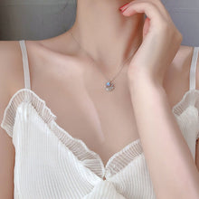CDE Moonstone Sparkling Silver Necklace CDE6068SV - Premium Silver Necklace