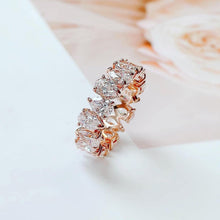CDE Vittore Pear Cut Rose Gold Ring CDE8079RG Women's Ring