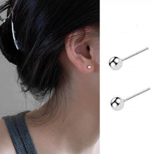 Bông tai bạc Unisex Bông tai tròn CDE Bạc CDE3087SV - 1mm