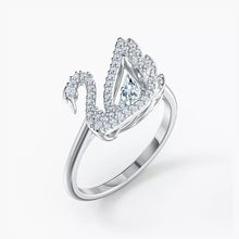 Nhẫn bạc CDE Dancing Swan CDE8069SV dành cho nữ