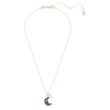 Dây chuyền pha lê xanh CDE Luna Moon vàng hồng CDE6186RG