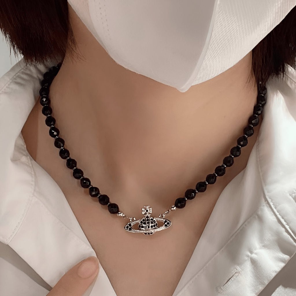 Dây chuyền CDE Rhinestone Charm Beads Necklace Silver CDE6216 Necklace
