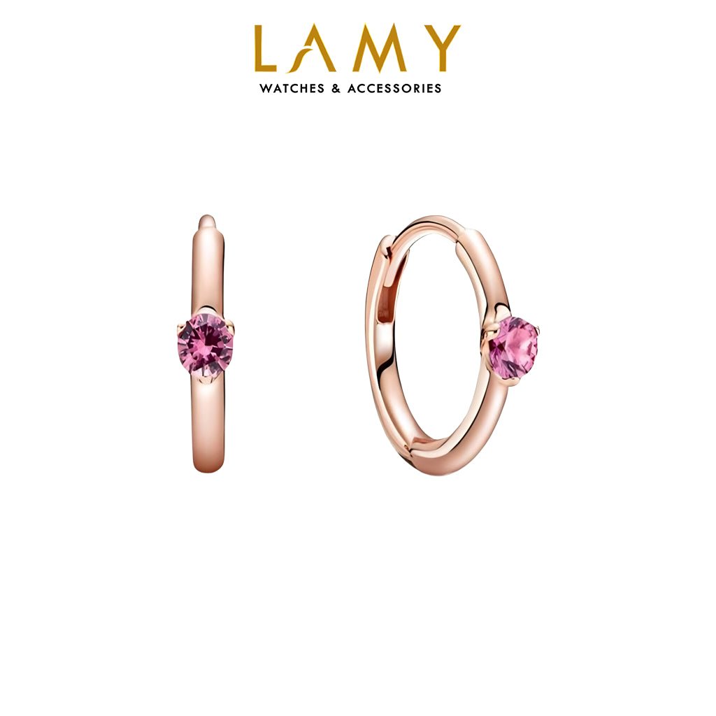 Hoa tai CDE Solitaire Huggie Hoop dành cho nữ CDE3130