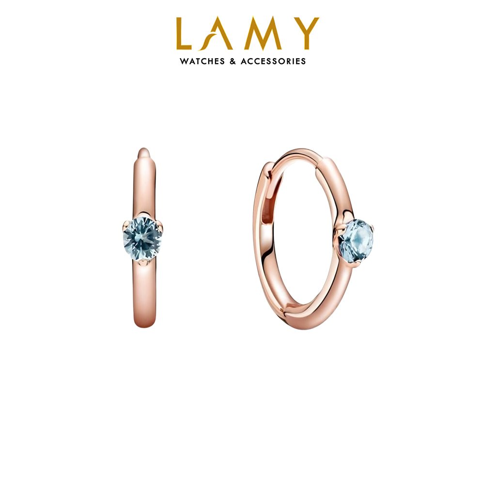 Hoa tai CDE Solitaire Huggie Hoop dành cho nữ CDE3131