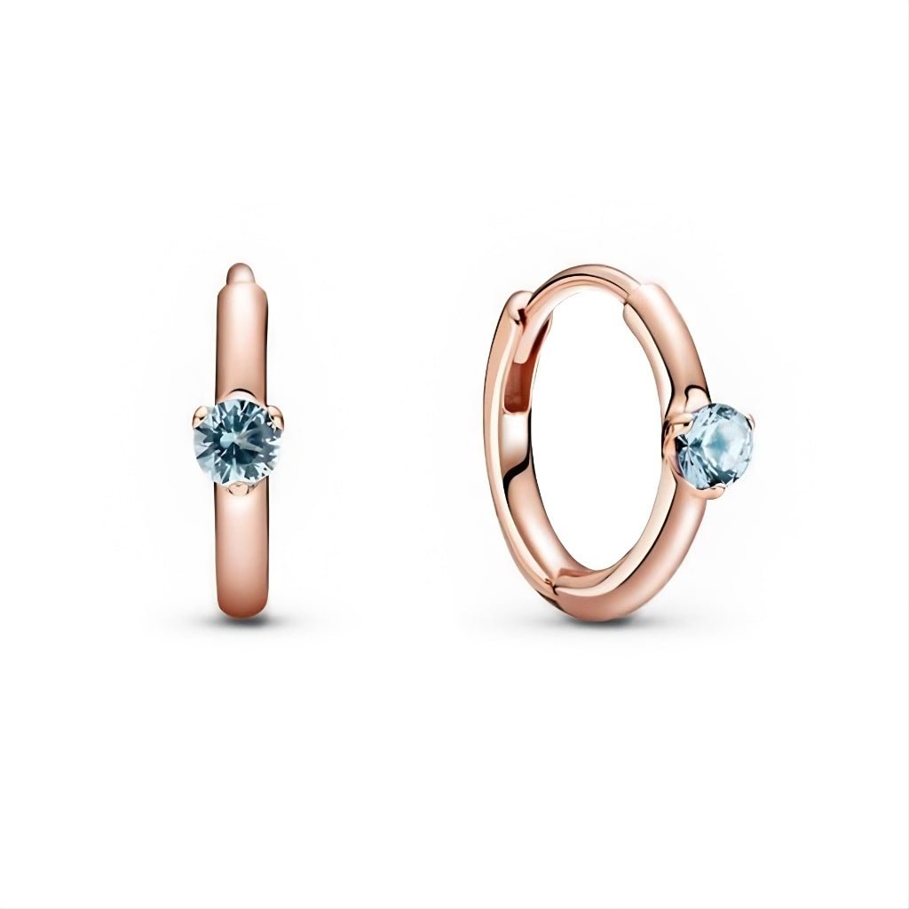 Hoa tai CDE Solitaire Huggie Hoop dành cho nữ CDE3131