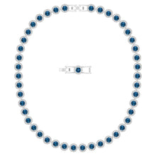 Dây chuyền bạc cắt tròn CDE Blue Angelic CDE6113BE Dây chuyền nữ