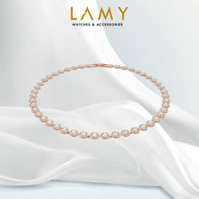 Dây chuyền vàng hồng cắt tròn CDE Blue Angelic CDE6113RG Dây chuyền nữ