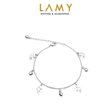 Lắc chân hoa kim cương CDE Fashion CDE9010 - Lắc chân bạc cao cấp dành cho nữ
