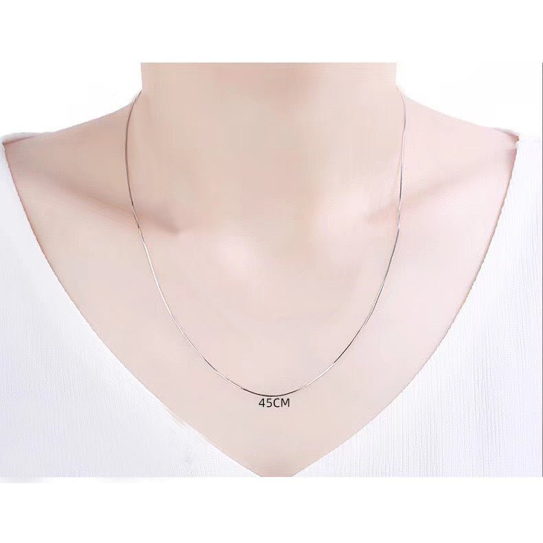 Dây chuyền rắn bát giác CDE Bạc CDE6269SV - Dây chuyền bạc Ý 925 dành cho nữ