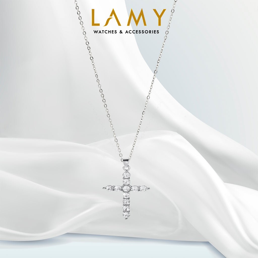 Dây chuyền chữ thập CDE Bạc CDE6287SV - Dây chuyền bạc Sterling