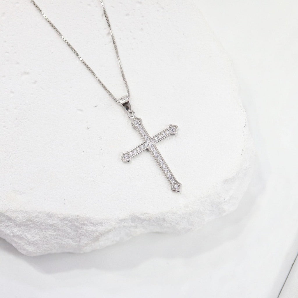 Dây chuyền CDE Crucifix Bạc CDE6288SV - Dây chuyền bạc Sterling