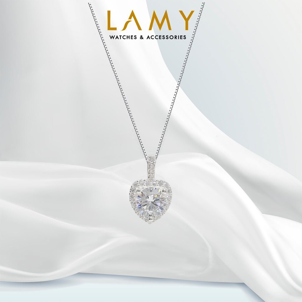 Dây chuyền CDE Radiant Heart Bạc CDE6290SV - Dây chuyền bạc Sterling