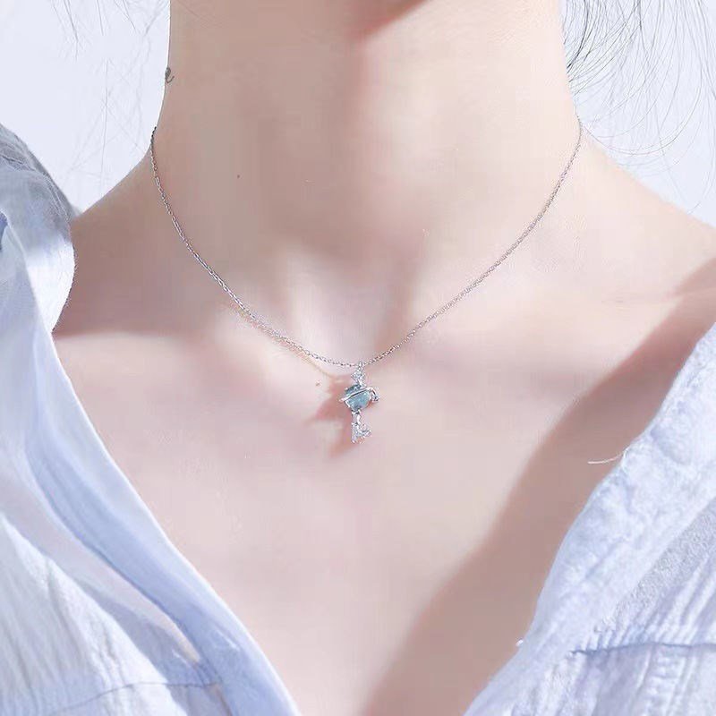 Dây chuyền bạc nữ CDE Dreamy Star Key CDE6351