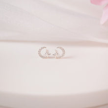 CDE Crescent Moon Star Silver Earrings CDE3232 Sterling Silver Earrings
