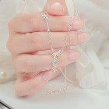 CDE Butterfly Moonstone Silver Necklace CDE6324SV