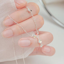 CDE Butterfly Moonstone Silver Necklace CDE6324SV