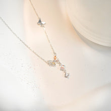 CDE Butterfly Moonstone Silver Necklace CDE6324SV