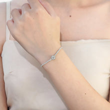 Vòng tay kim cương Moissanite được chứng nhận GRA CDEDB002