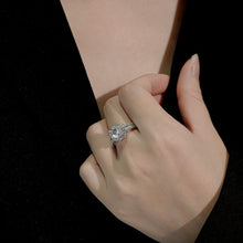 Nhẫn kim cương Moissanite CDE 6mm GRA Certified CDEDR027 - Sản phẩm chính hãng được chứng nhận