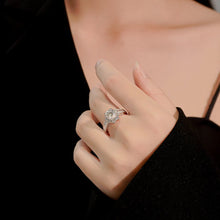 Nhẫn kim cương Moissanite CDE 6mm GRA Certified CDEDR027 - Sản phẩm chính hãng được chứng nhận