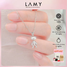 Dây chuyền bạc hình gấu bông pha lê CDE cho trẻ em dành cho nữ CDE6391SV