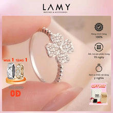 Nhẫn cỏ bốn lá CDE CDE8193SV