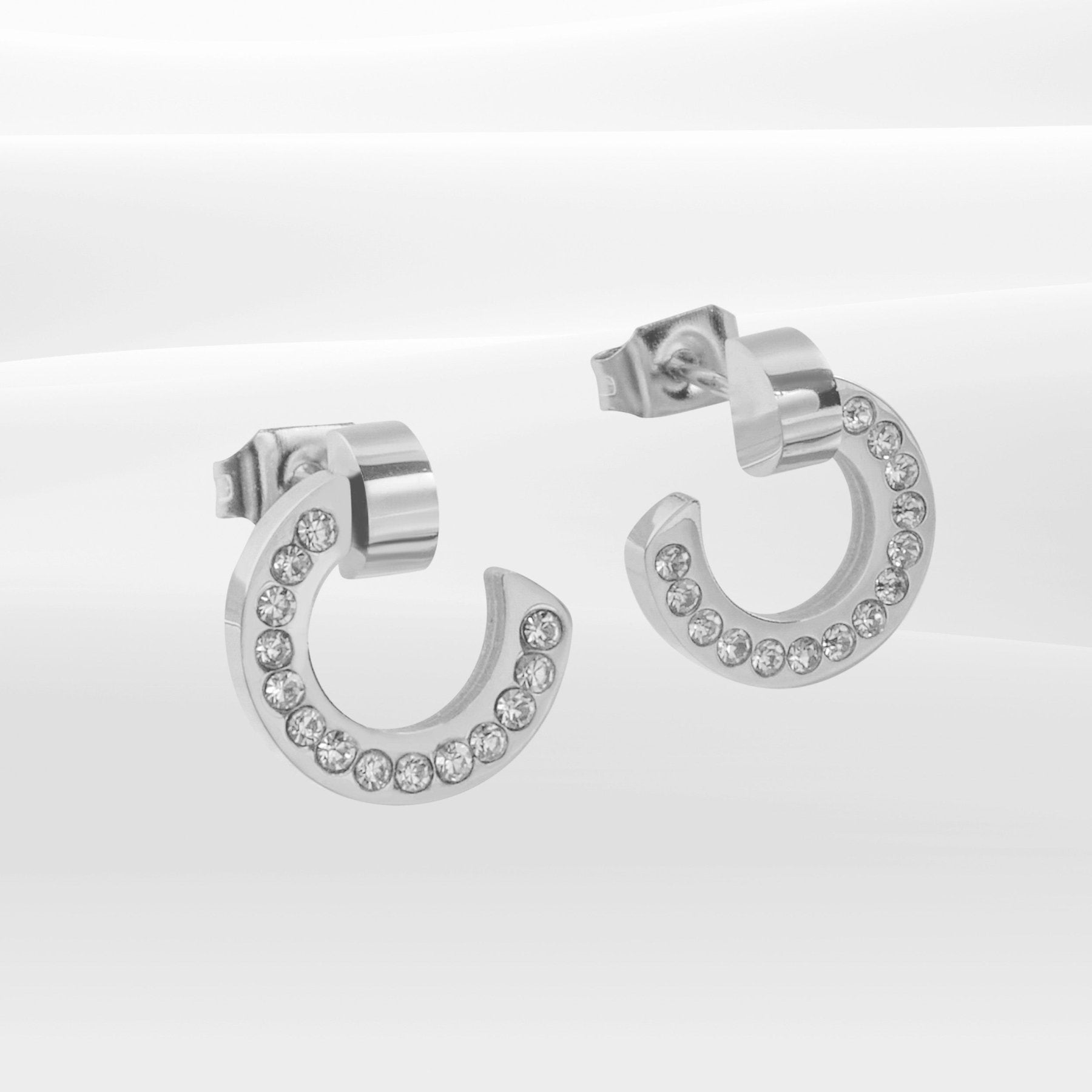 Bông tai lấp lánh CDE Agrafe Bạc CDE3004SV