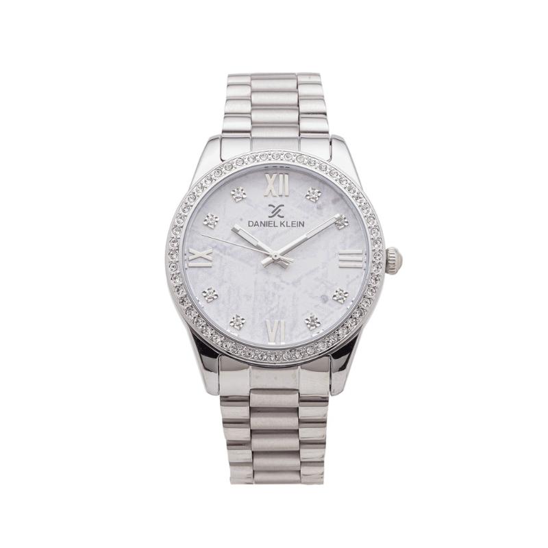 Đồng hồ nữ Daniel Klein Dial Sunray Silver DK.1.12541.1