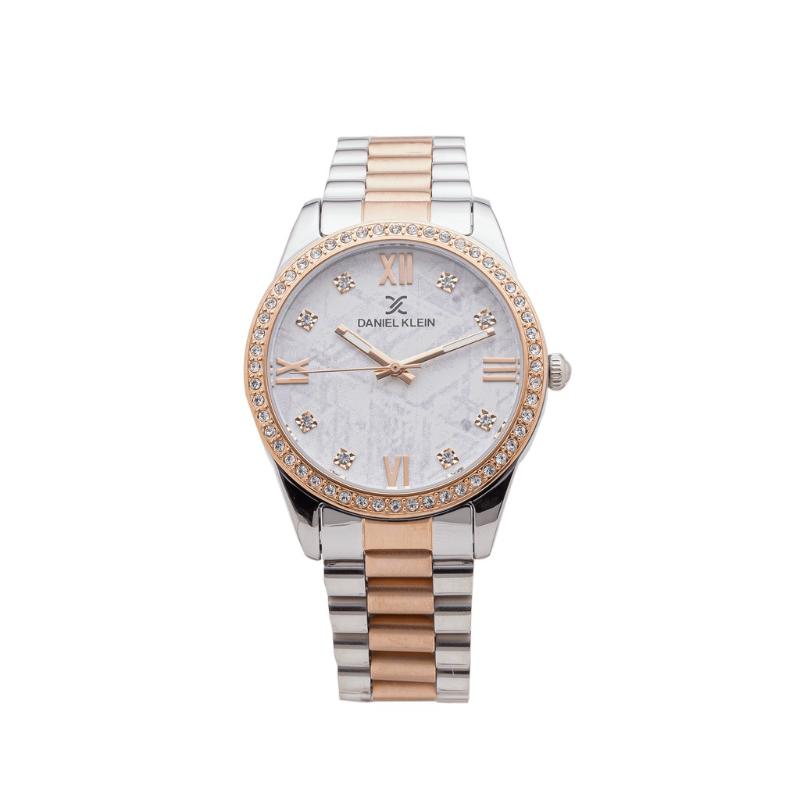 Đồng hồ nữ Daniel Klein Dial Sunray Demi Silver-Rose Gold DK5416 - Đồng hồ Lamy