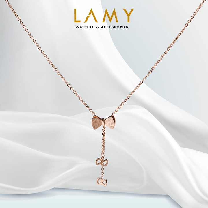 Dây chuyền CDE Bow Lovely Girl CDE6004RG