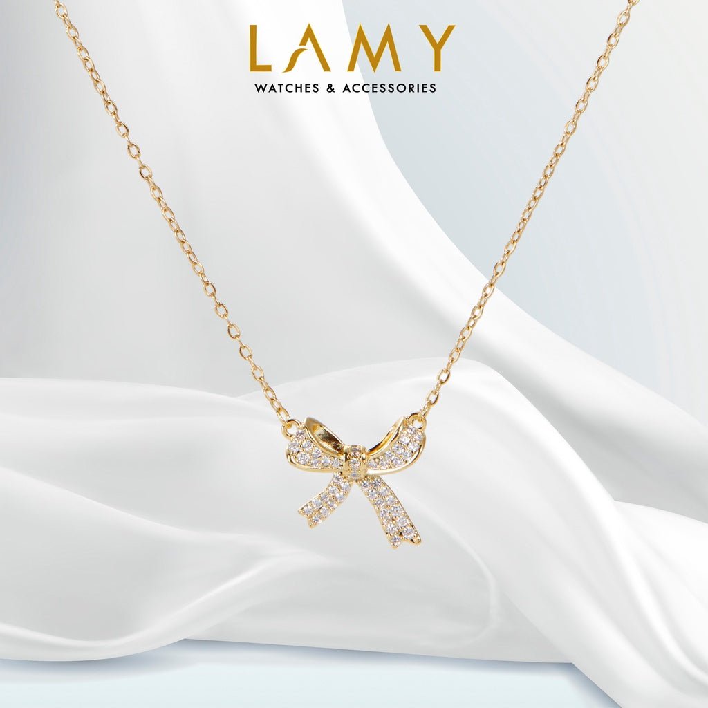 Dây chuyền CDE Bow Necklace Gold CDE6019GG