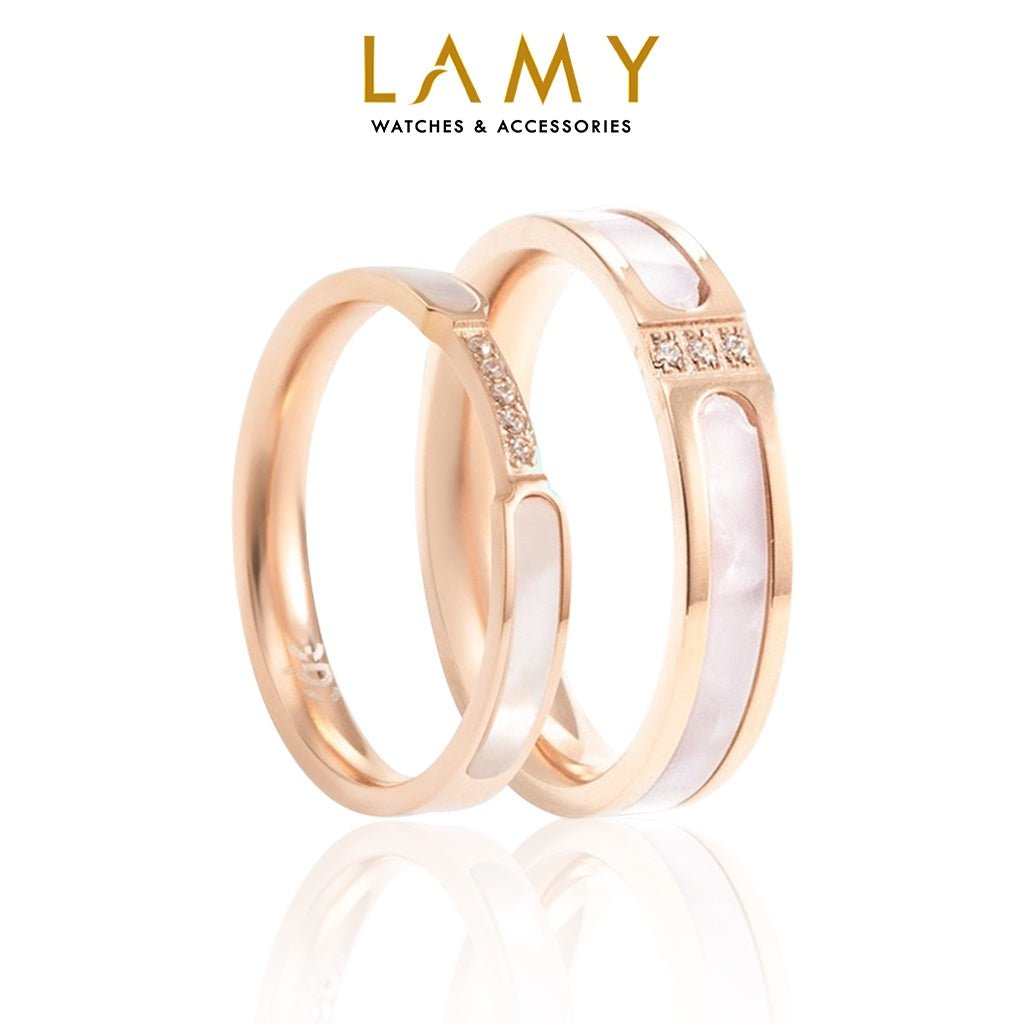 CDE Dreamy Ring Vàng hồng CDE8020RG &amp; CDE8021RG